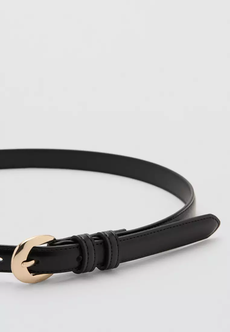Buckle Skinny Belt