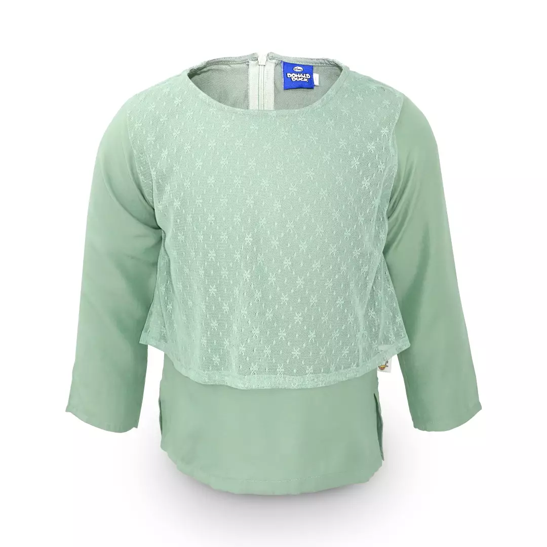 Shirt / Kemeja Anak Perempuan / Daisy Duck Fun Time