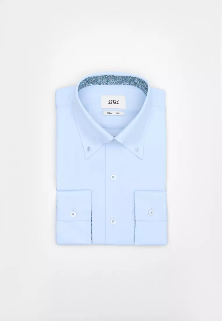 Light Blue Slim Fit Shirt