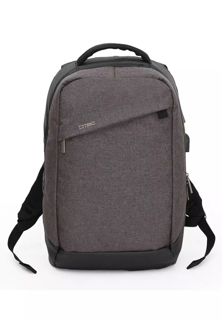 DTBG D8063W Travel Backpack Laptop Bag With USB Port – Gray