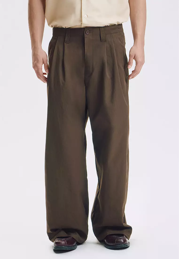 Dress Code Baggy Pleated Pants