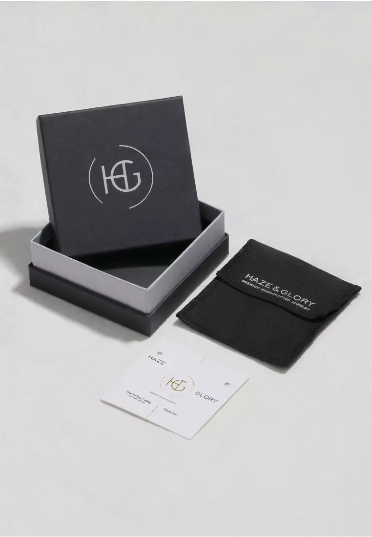 EXCLUSIVE Cincin Perhiasan Perak 925 Pria Signet Turquoise