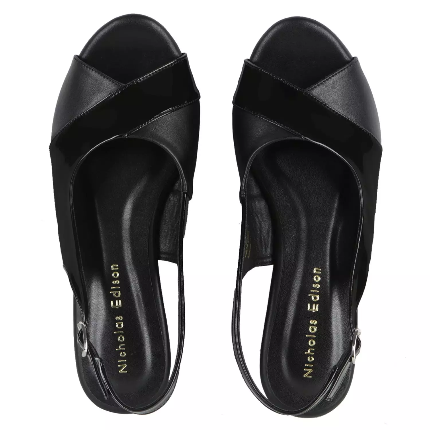 Wedge Megan Black