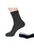 Oxhide grey Socks Men and Women - Bamboo Fibre Socks Light Grey X3 D8741AAA90B2C2GS_4