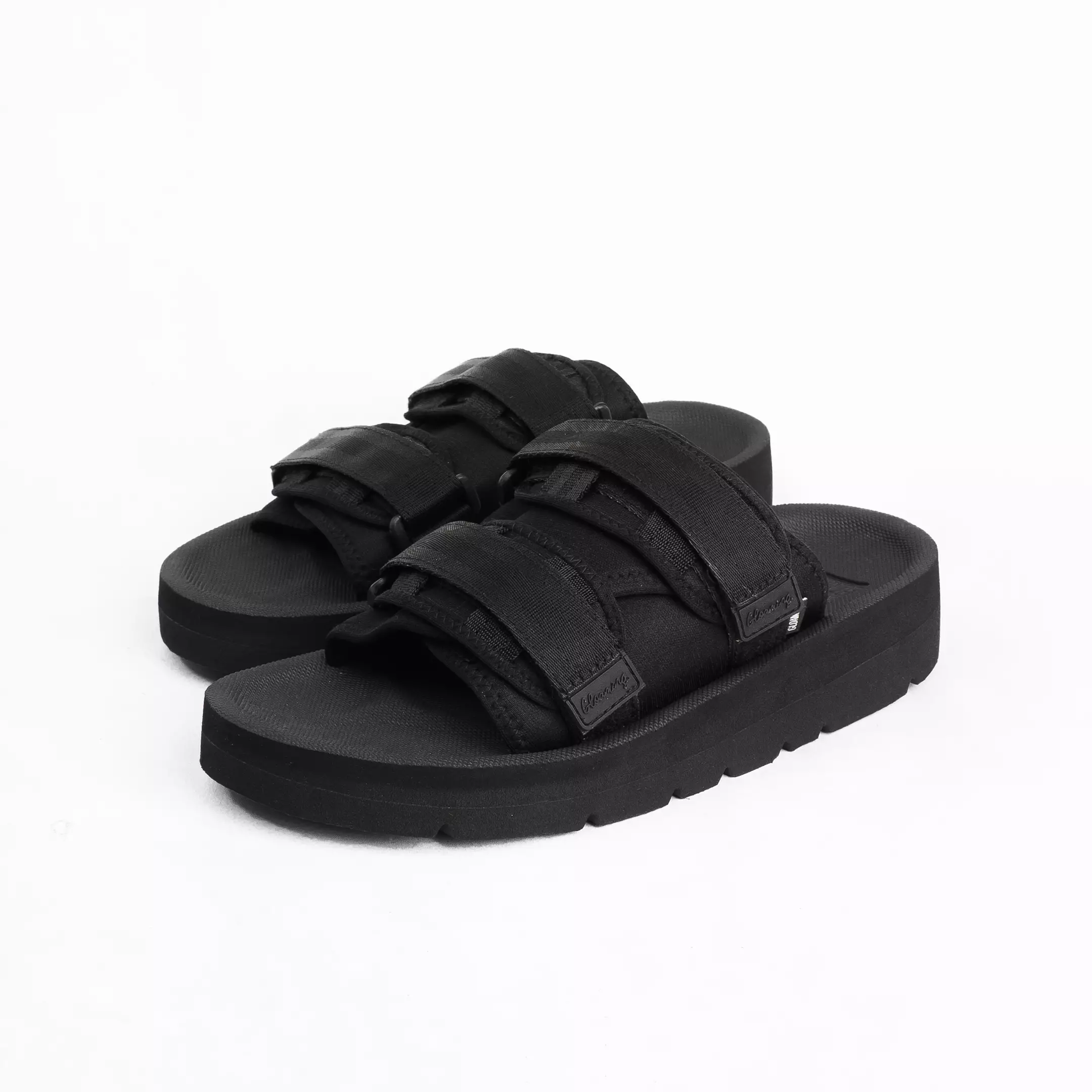 Effervescence Sandal Casual Slip On Black Unisex / Sandal Slide Hiking Adventure