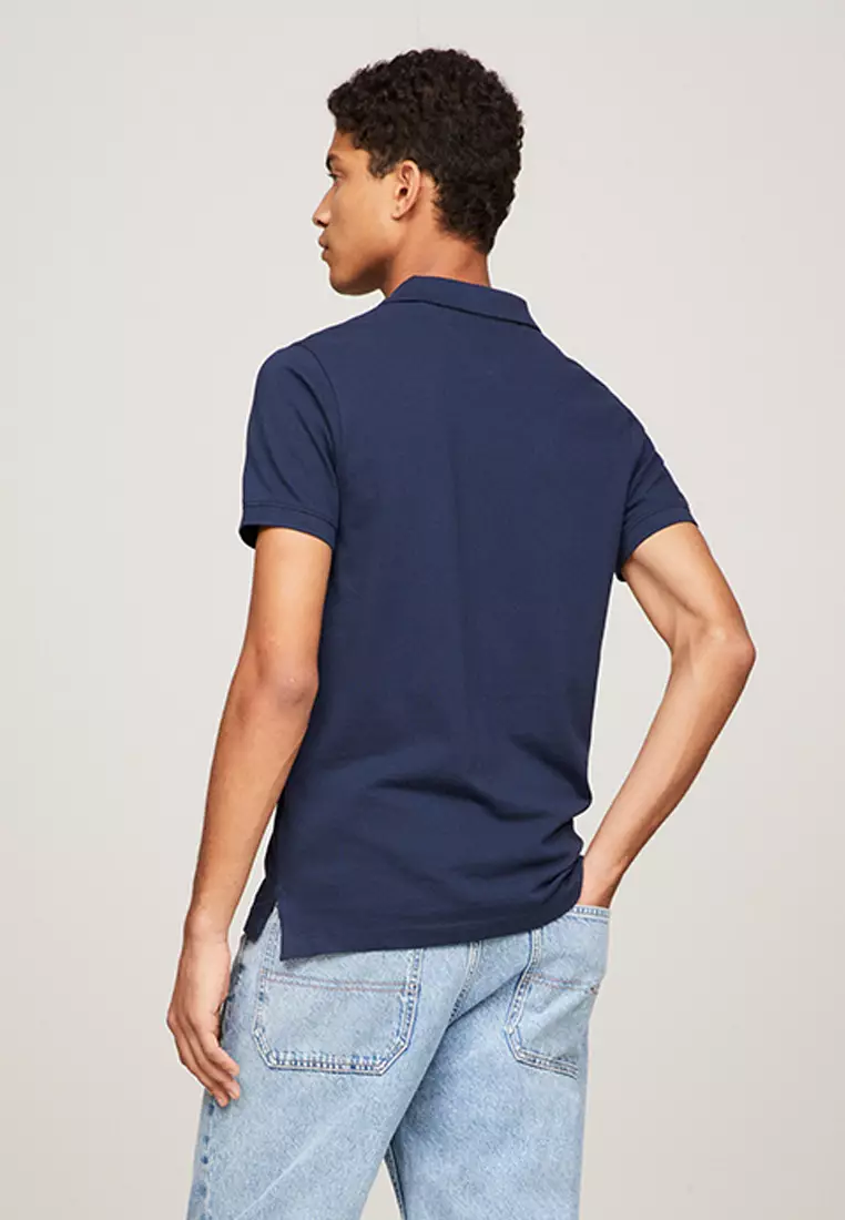 Pure Cotton Slim Fit Polo Shirt - Tommy Jeans