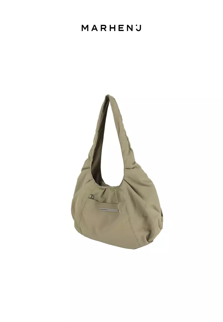 AIRY NYLON Nylon Crossbody Bag Beige