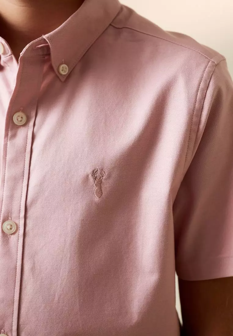 Short Sleeve Cotton Rich Oxford Shirt