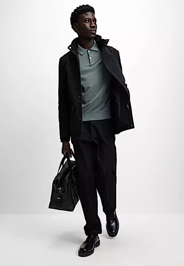 Cotton Rich Knitted Polo Shirt