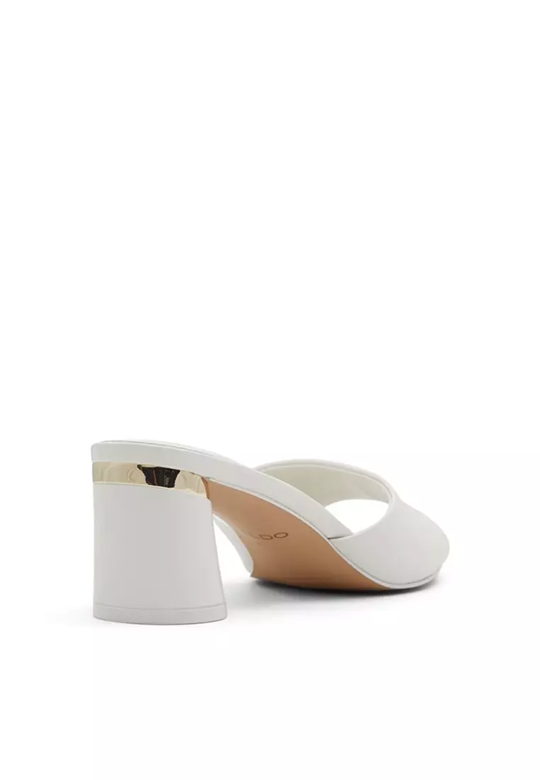 White deals mules aldo