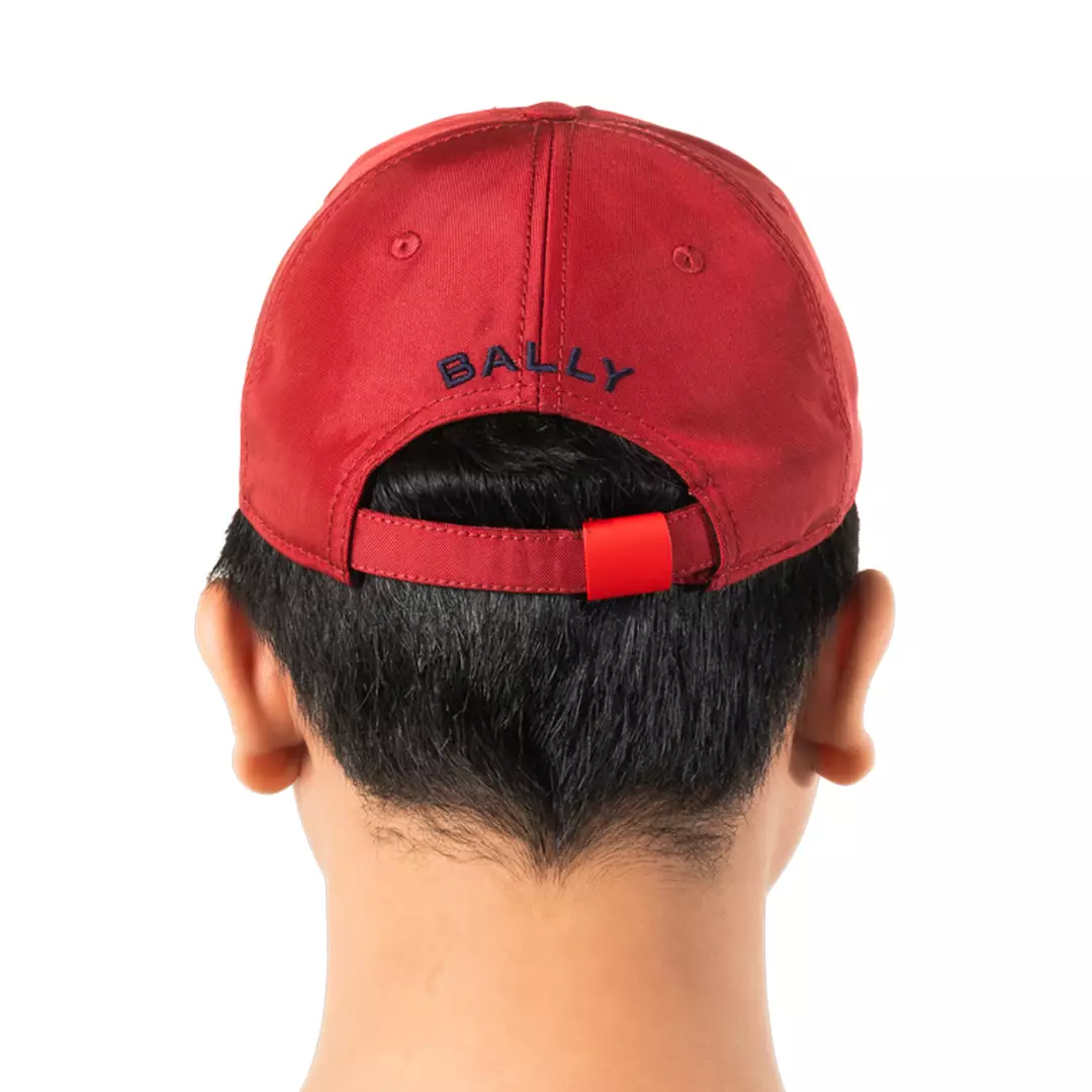 Baseball Cap Bally Crest Logo - Red