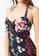 FUNFIT Sweetheart Halter One Piece in Midnight Blooms Print (XS - L) C4D53USD0883FBGS_5