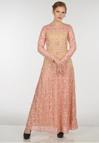 Jual BIBIQ Bibiq Gamis Brokat Original ZALORA Indonesia