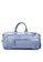 Bagstationz blue PU Trimmed Travel Duffle/Gym Bag F08CCACD528578GS_3
