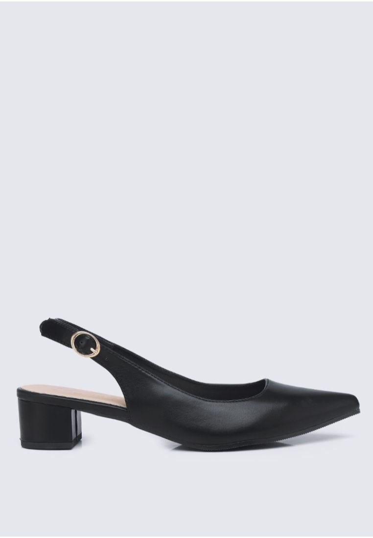 My Ballerine - Valerie Comfy Heels In Black