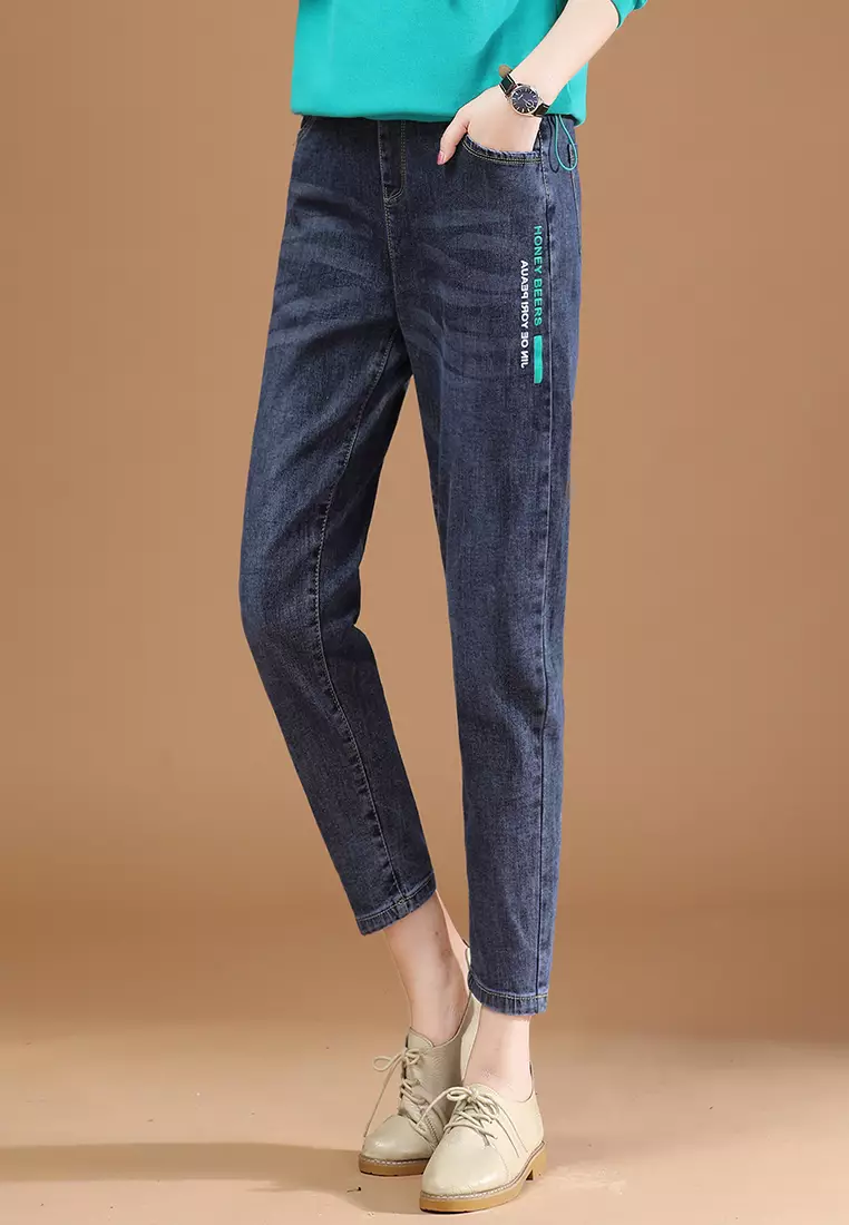 Girls adjustable discount waist jeans