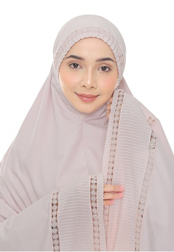 Siti Khadijah Siti Khadijah Telekung Signature Rumi In Nude Pink 2021 Buy Siti Khadijah Online Zalora Hong Kong