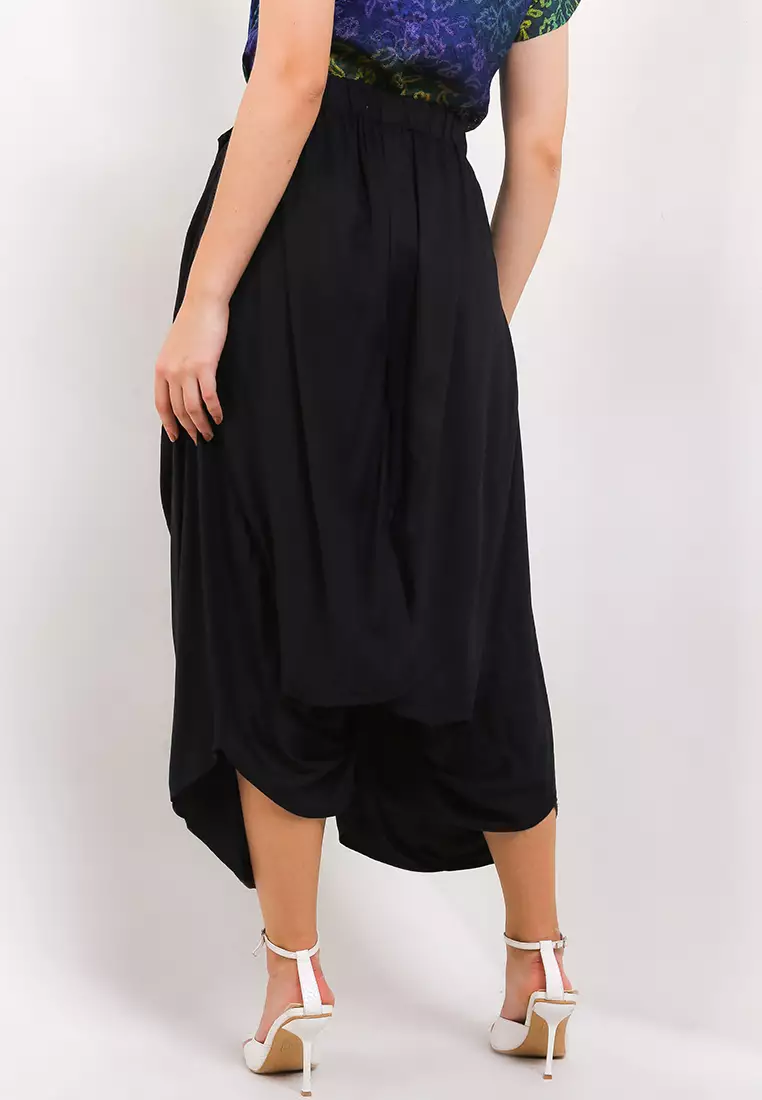 Pants Elastic Asymmetric C&S