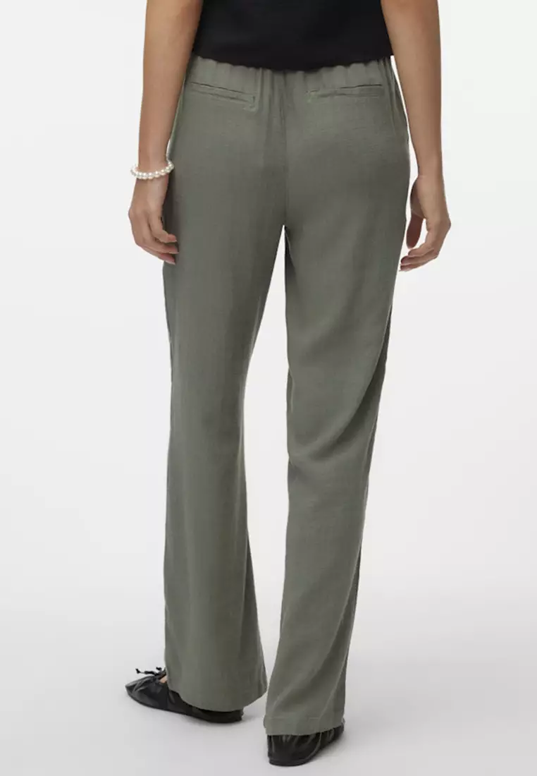 Mid Waist Trousers