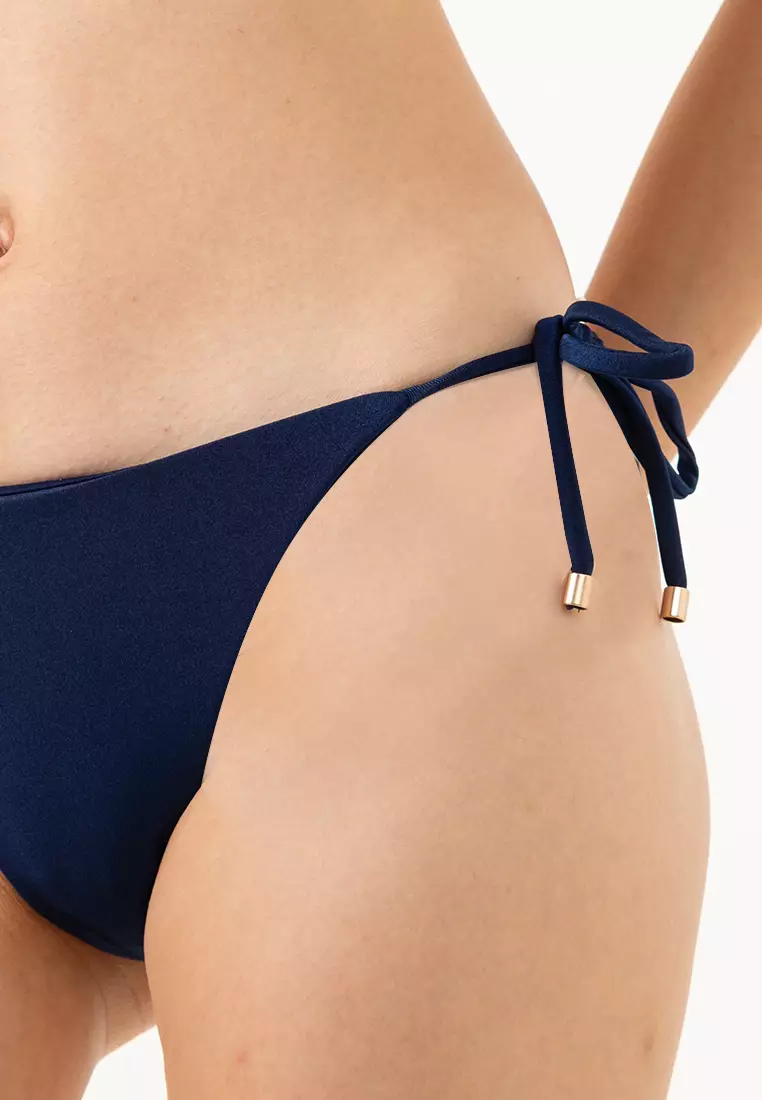 String Tie Side Cheeky Bikini Bottom