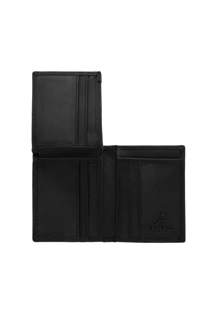 Euro Polo Crazy Horse Leather Flip ID Card Holder EWB 40360