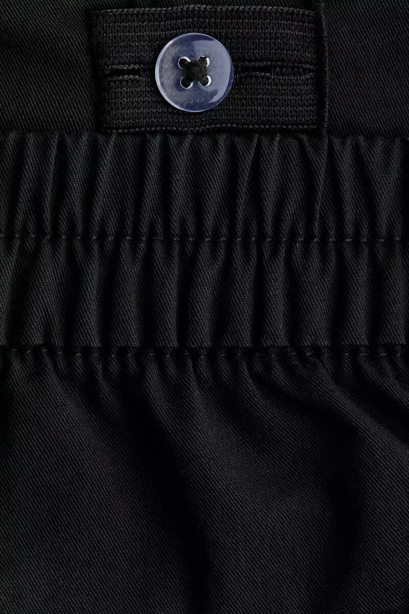 Cotton twill cargo trousers