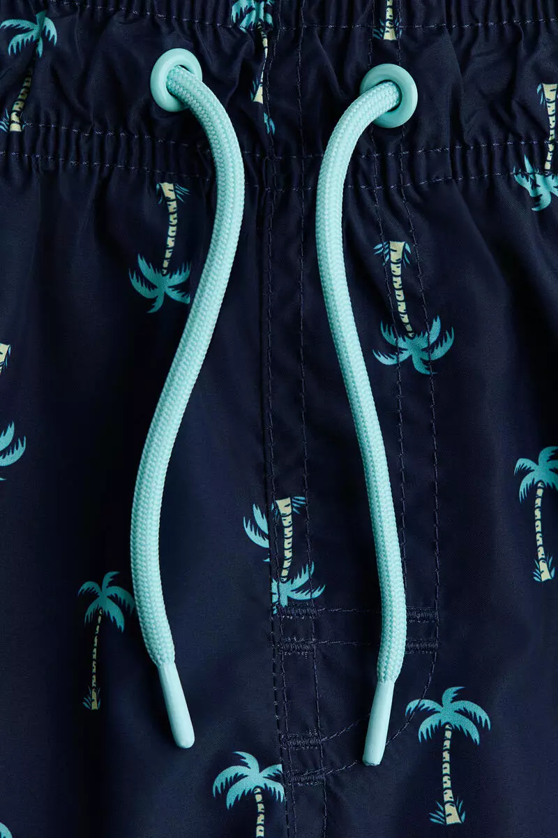 Printed swim shorts