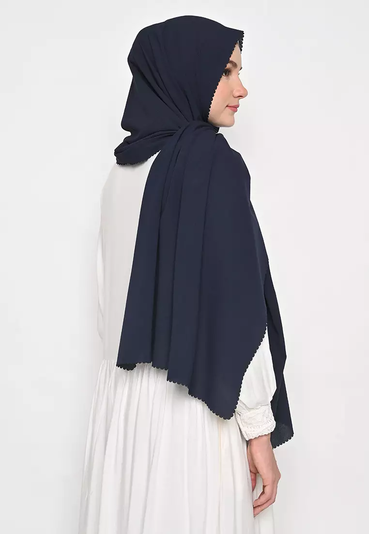 Pasmina Diamond Lasercut Navy