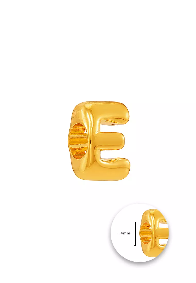 HABIB 916/22K Yellow Gold Alphabet Charm 6800025YE