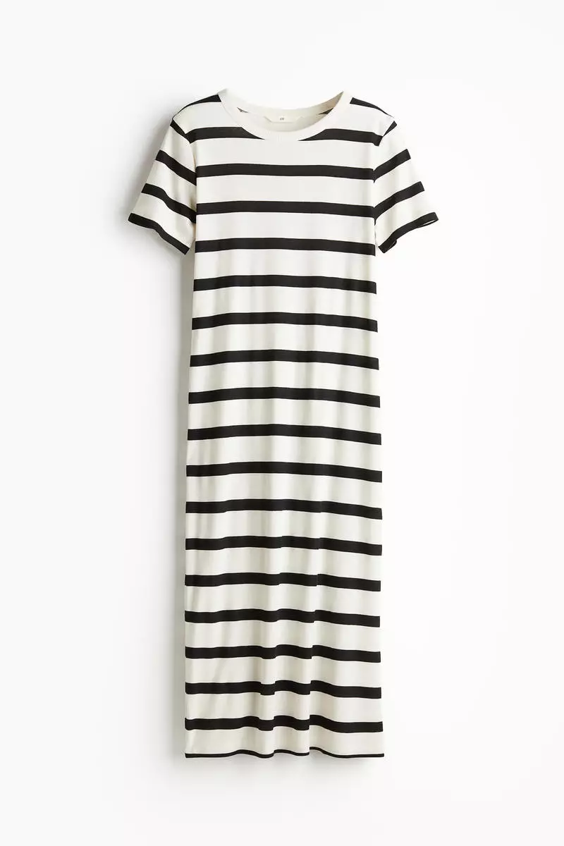 Buy H&M Ribbed jersey dress 2024 Online