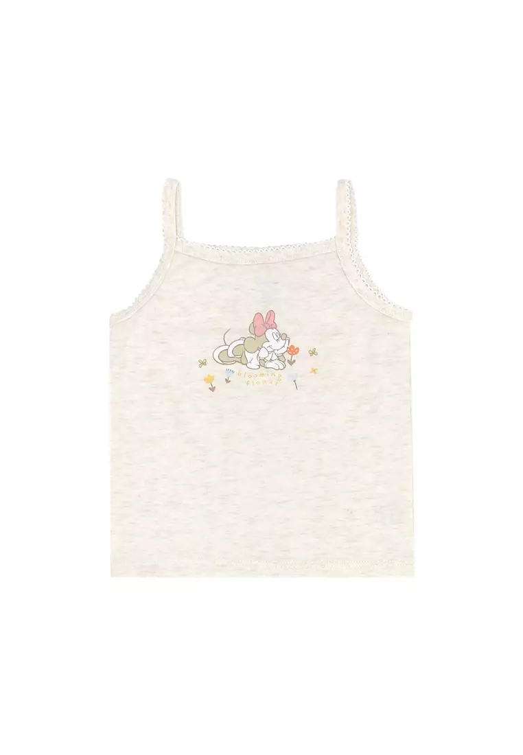 Baby Girl Licensed Newborn Essentials Sando Pack of 3 "Blooming"