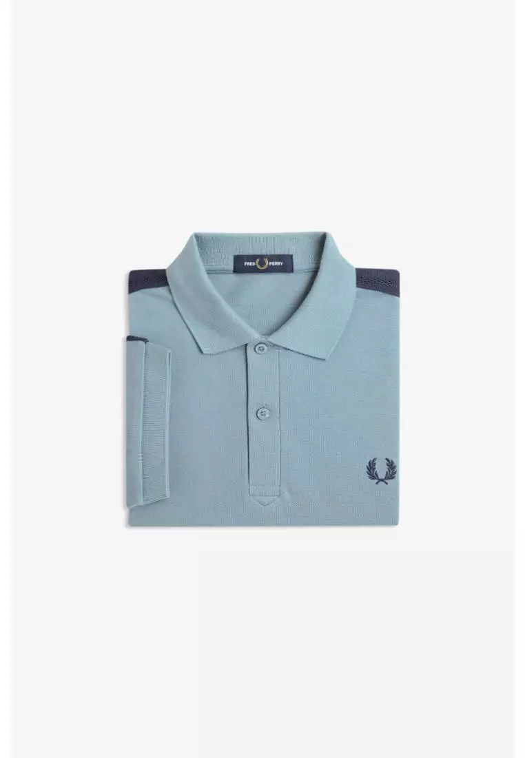 Buy Fred Perry Fred Perry M1727 Mesh Taped Polo Shirt (Stockport