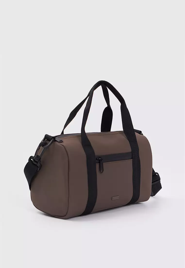 PU Coated Mini Duffle Sling Bag