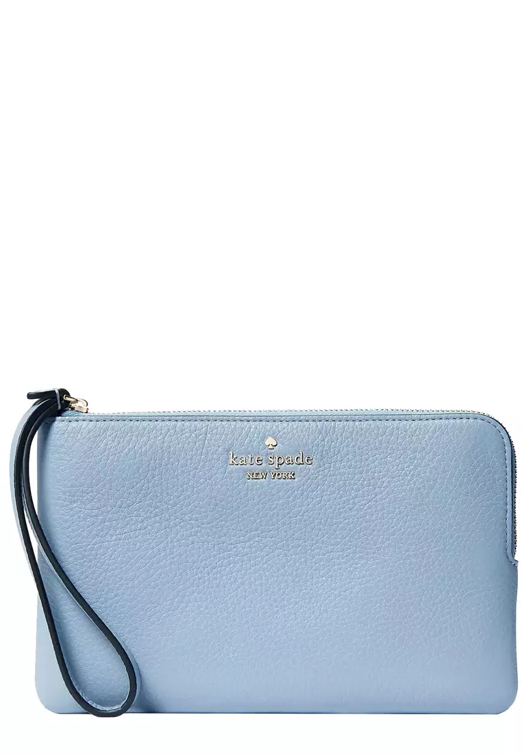 Kate spade shop triple zipper wristlet