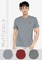 Abercrombie & Fitch multi ZALORA EXCLUSIVE - Lifelike Icon Crew Tee 3 Pack 6E120AAB401407GS_1