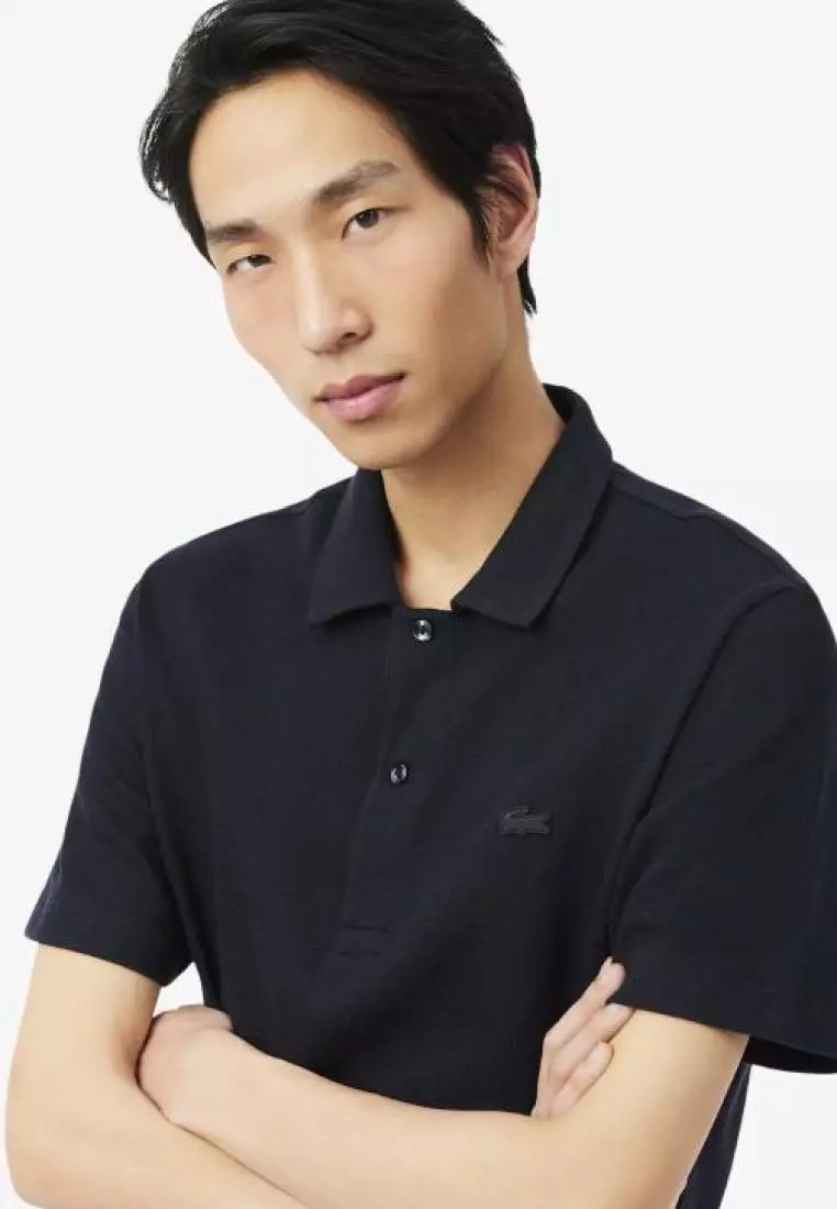 Classic Fit Textured Polo Shirt
