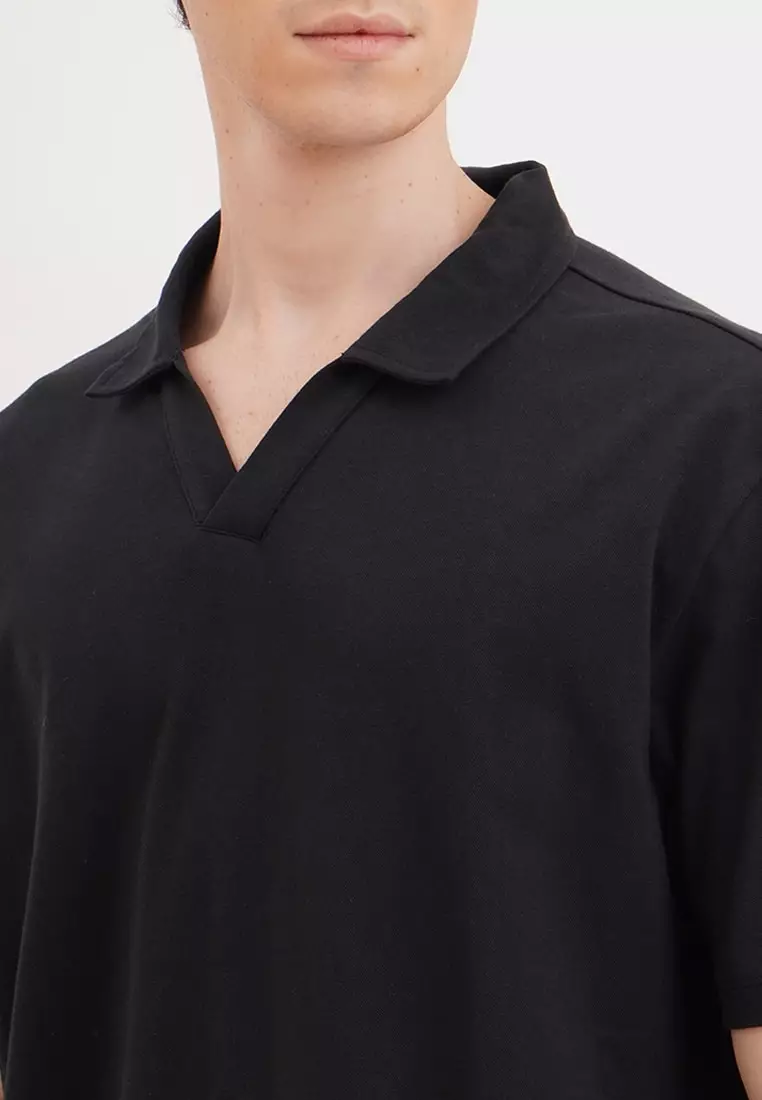 penshoppe polo black