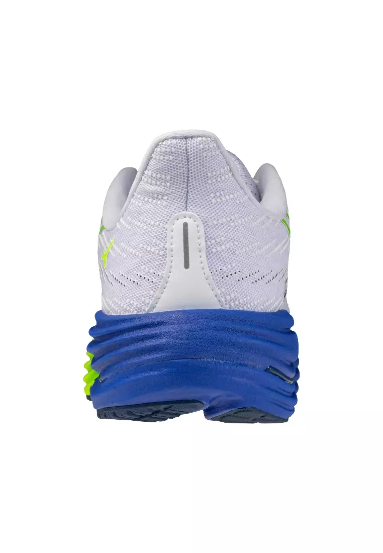 Wave Rider 29 Men's Running Shoe White/Estate Blue/Lightning Yellow