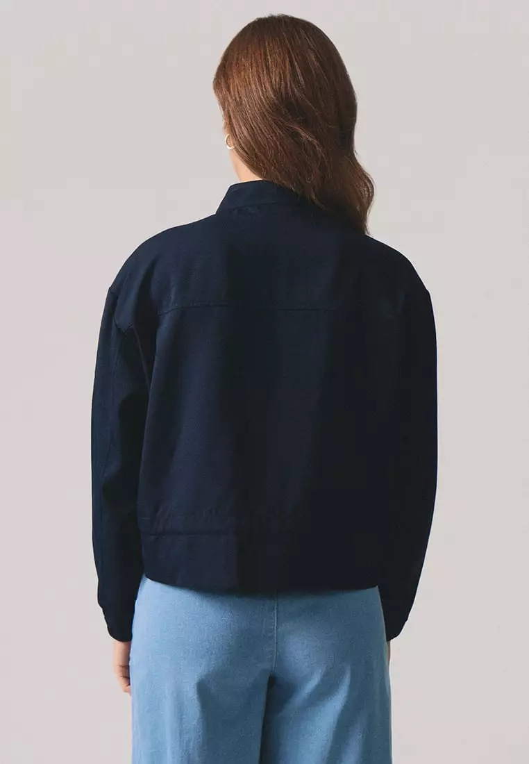Jacket With Drawstring Detail