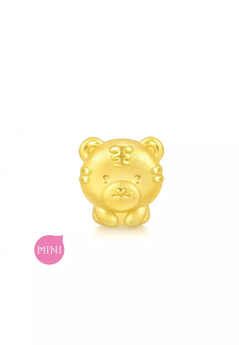Charme 999 24K Gold Chinese Zodiac Tiger Charm 93693C (Bracelet not included)