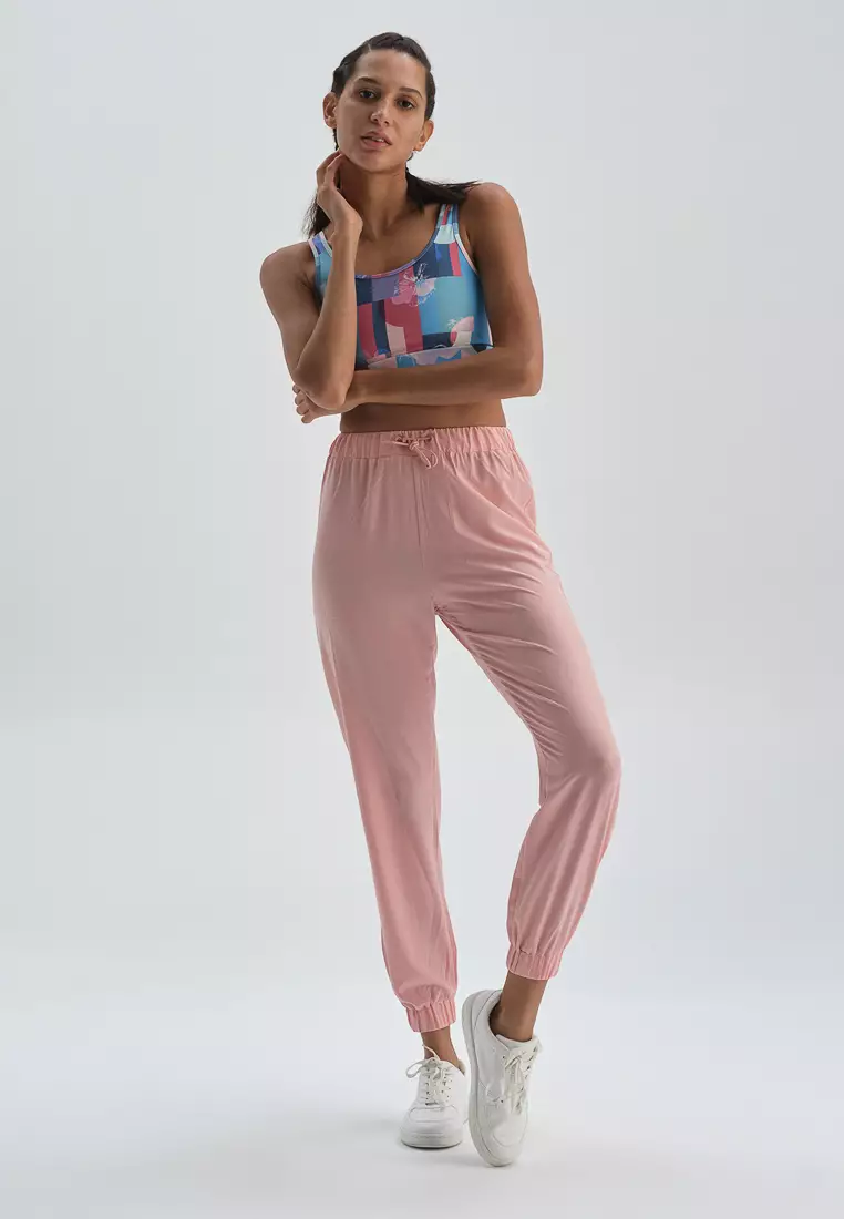 DAGİ Pink Sweatpant, Regular Fit, Activewear for Women 2024, Buy DAGİ  Online