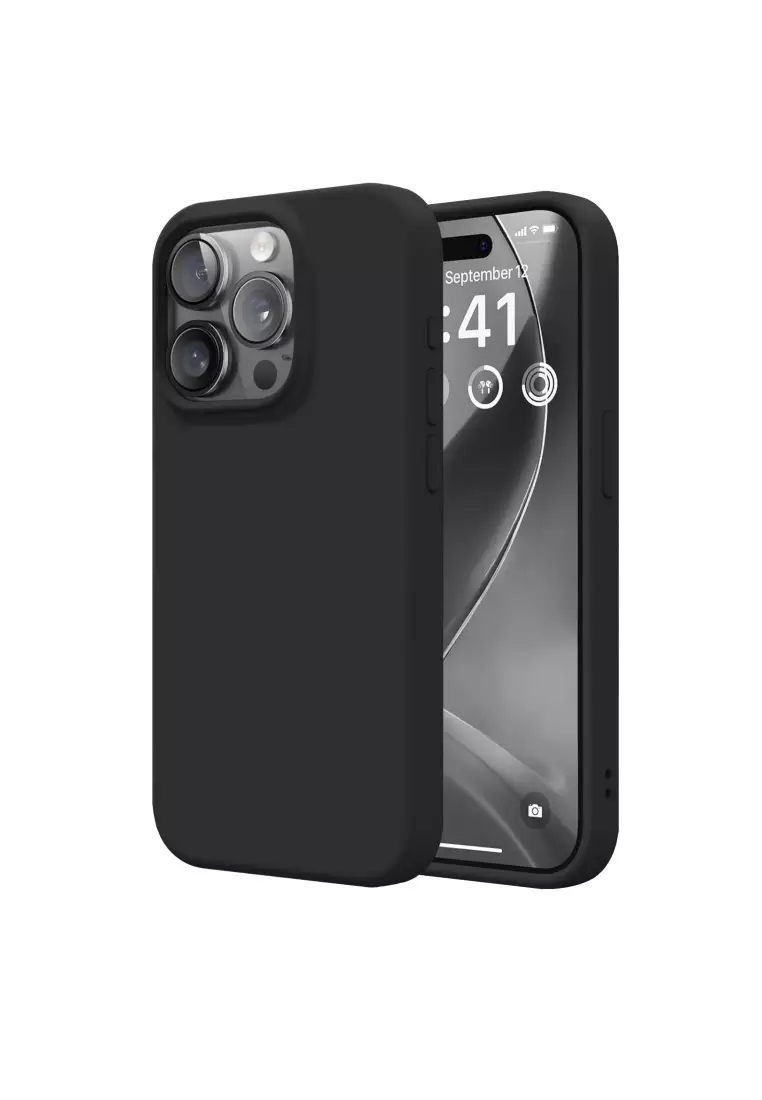 Spigen iPhone 15 Pro Max case Rugged Armor MagFit (Compatible with MagSafe)  - Matte Black - YC Gadget