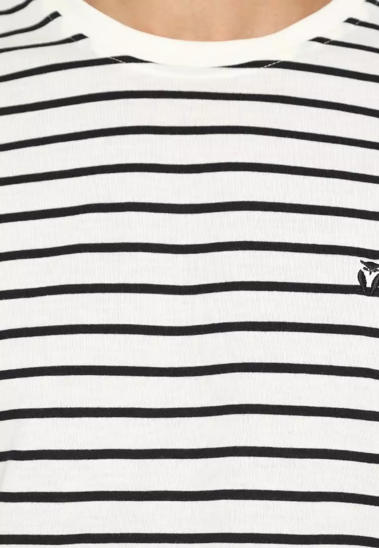 Matsuda T Shirt Pria Kaos Stripe Nantan