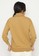 ULTRAVIOLET brown Ruffled Neck Sweatshirt 492 Light Cocoa 59826AA3E99CD2GS_2