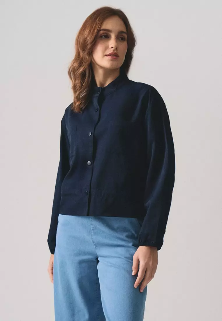 Jacket With Drawstring Detail