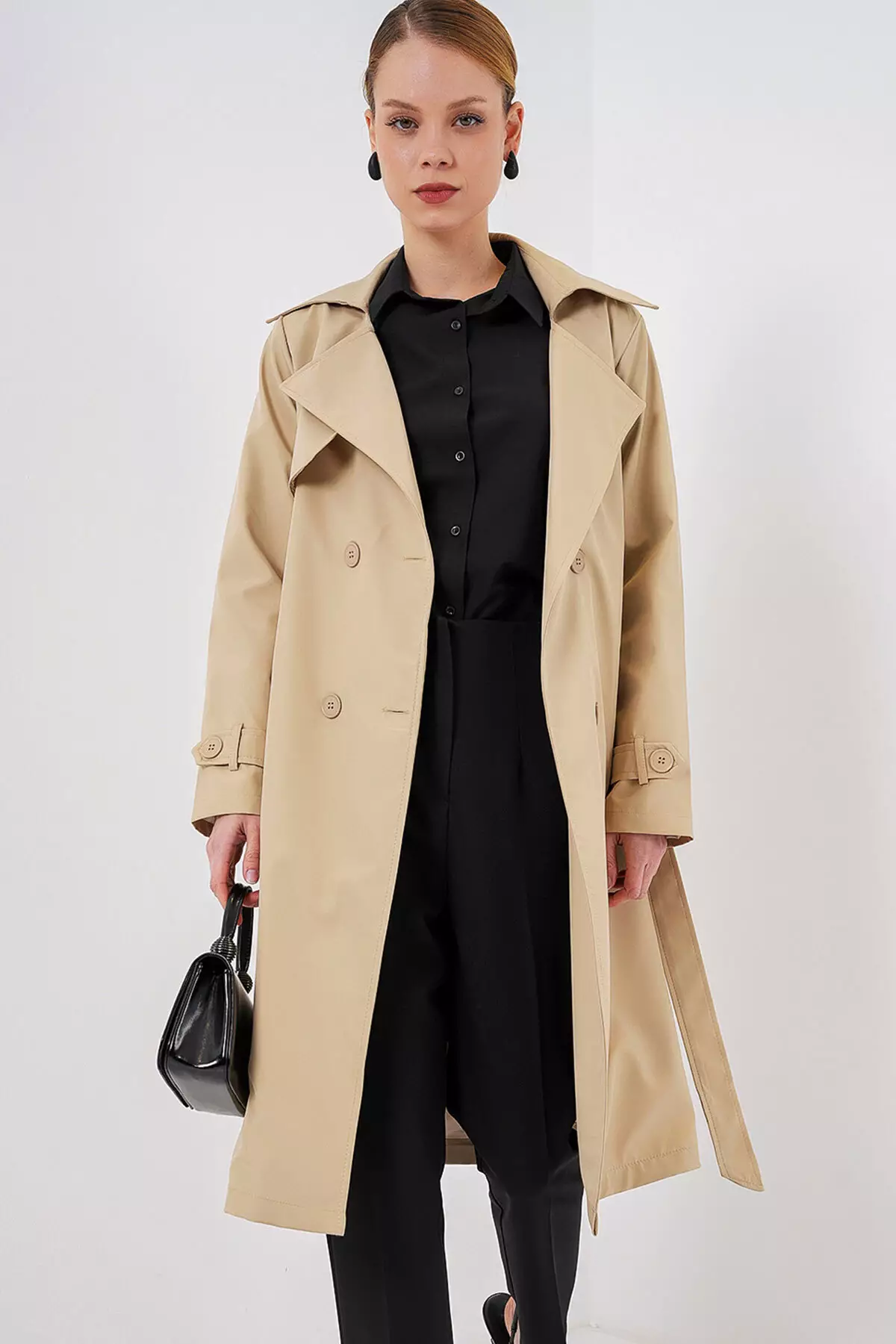 Double Breasted Trench Coat
