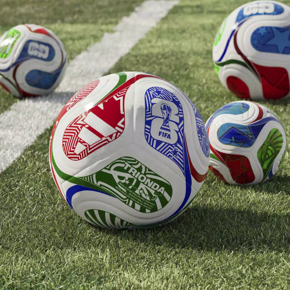 ADIDAS FIFA World Cup 26™ Trionda Club Ball JD8028 - Bola Sepak (Putih)