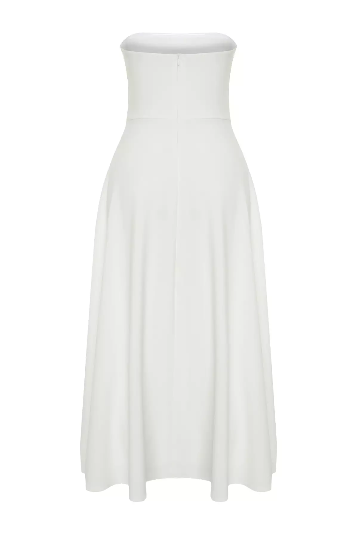 Strapless Midi Dress