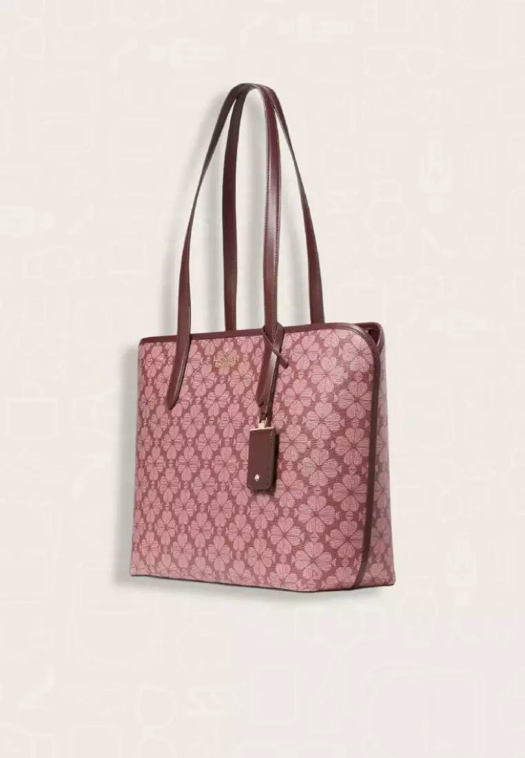 Kate Spade Flower Tote Grenache Multi