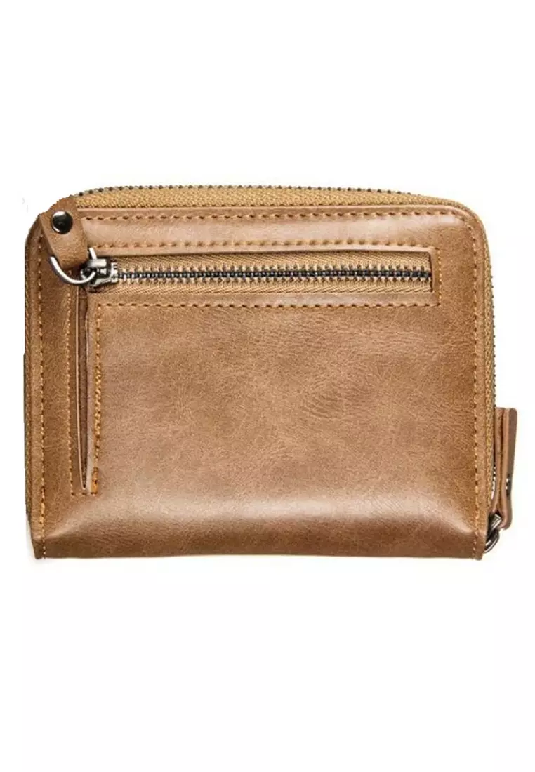 Dompet Fashion Pria Model Vertical Many Slot Bahan Kulit ORIGINAL